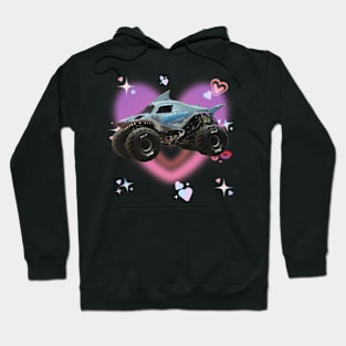 Megalodon monster jam truck Hoodie